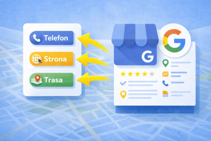 Widoczność wizytówki Google